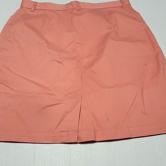 Christopher & Banks Peach A-line Casual Beachy Mini Skirt - Picture 4 of 10